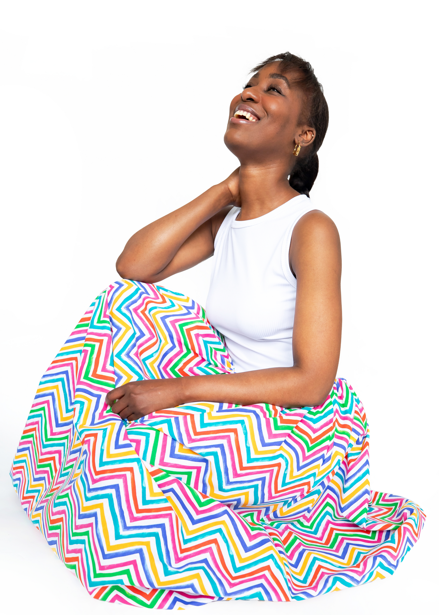 Dragonfly - Rainbow Long Dress